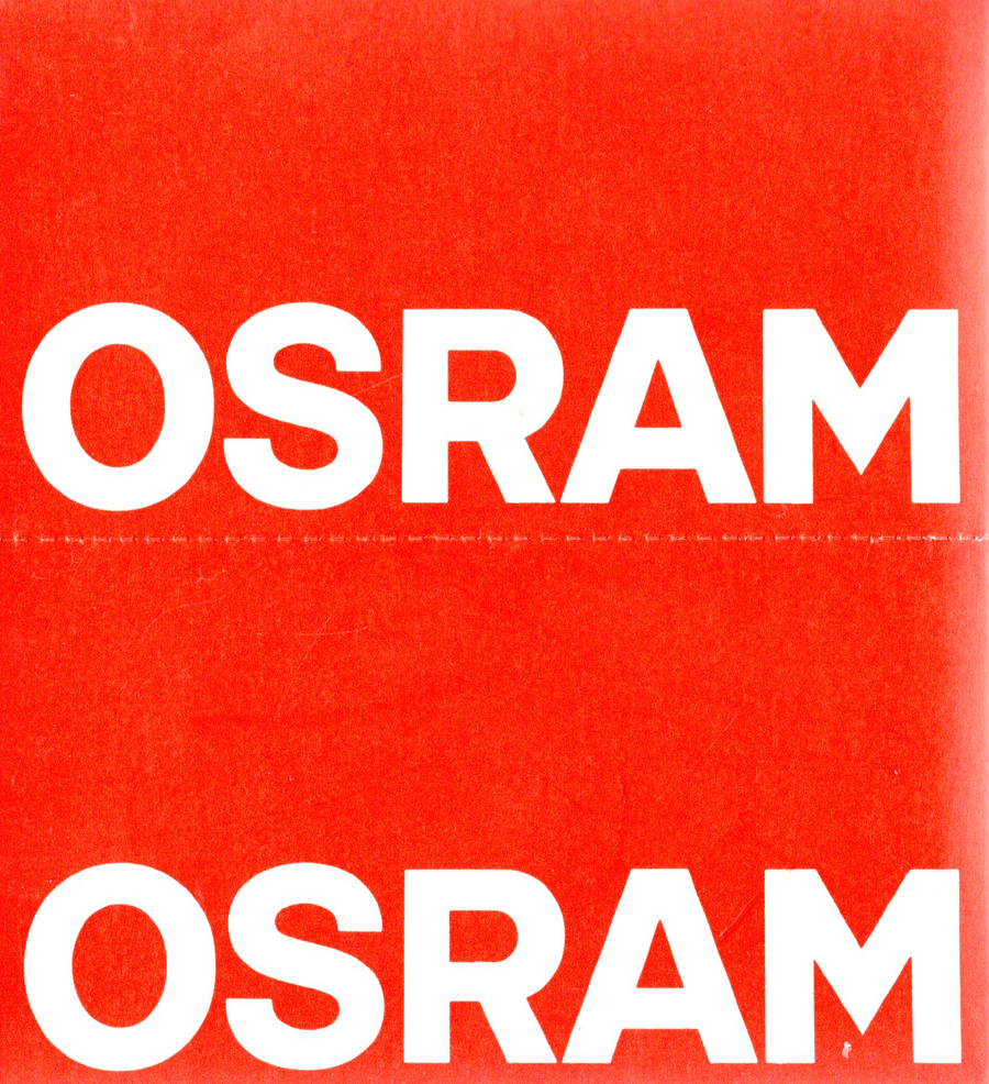 Osram-Vacublitz XM 1B Flitslampen – 10 Stuks voor M-Contact Systemen (Nieuw)