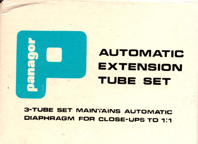Panagor-Automatic Extension Tube Set voor Pentax K/M (Nieuw)