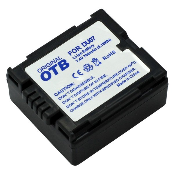 Accu voor Panasonic CGA-DU07 - NV-GS / PV-GS / VDR-serie