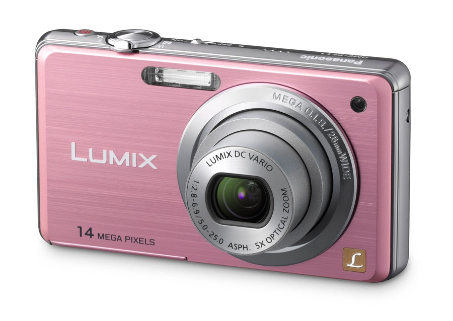 Panasonic-Lumix DMC-FS11 Digitale Compact Camera - Roze (In doos) Tweedehands