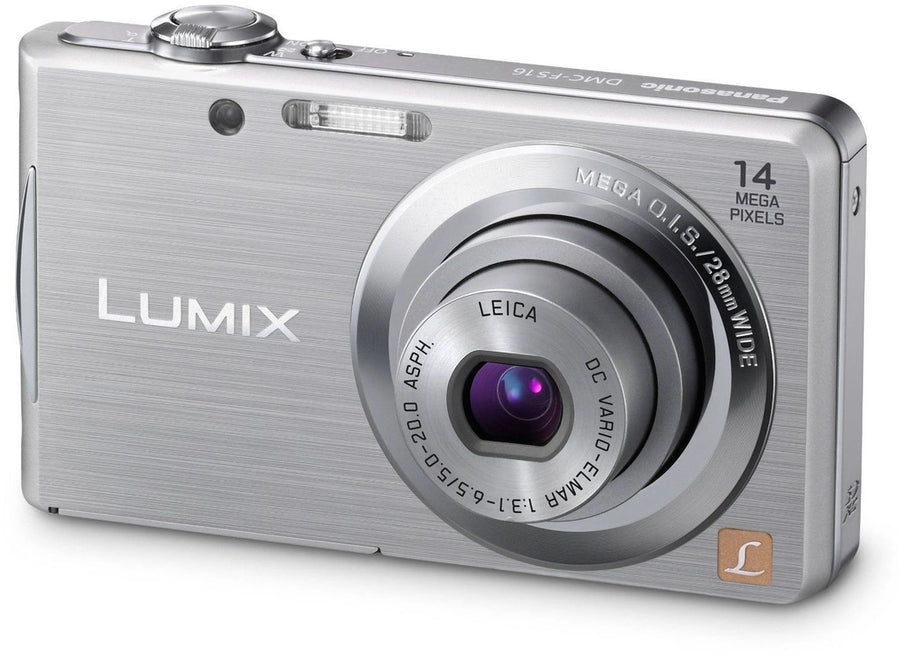 Panasonic-Lumix DMC-FS16 Digitale Compact Camera - Zilver (In doos) Tweedehands
