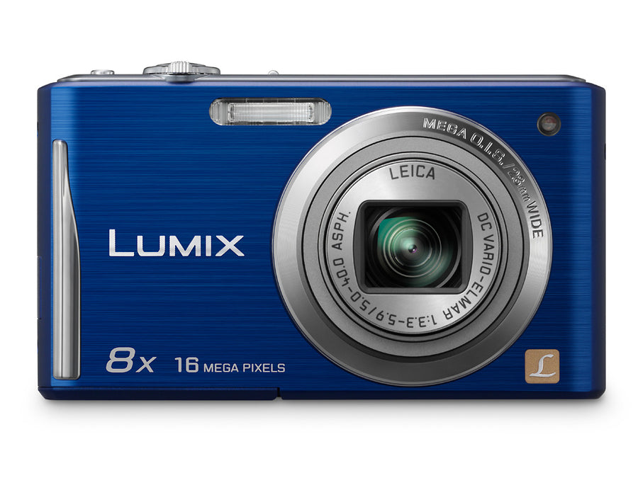 Panasonic-Lumix DMC-FS35 Digitale Compact Camera - Blauw Tweedehands