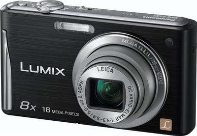 Panasonic-Lumix DMC-FS35 Digitale Compact Camera - Zwart (In doos) Tweedehands