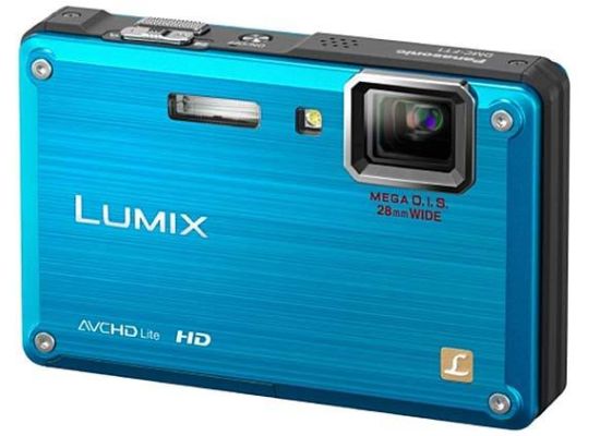 Panasonic-Lumix DMC-FT1 Digitale Compact Camera - Blauw Tweedehands