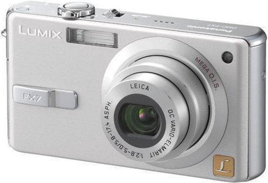 Panasonic-Lumix DMC-FX7 Digitale Compact Camera - Zilver (In doos)-tweedehands