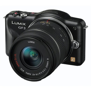 Lumix DMC-GF3 Systeemcamera + 14-42mm Lens - Zwart