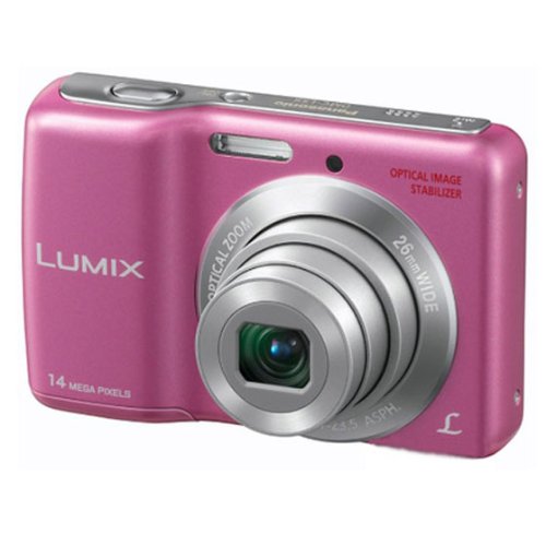 Panasonic-Lumix DMC-LS5 Digitale Compact Camera - Roze Tweedehands