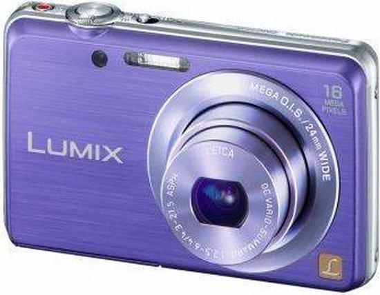 Panasonic-Lumix FS45 Digitale Compact Camera - Paars (In doos)-tweedehands