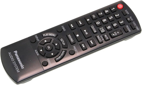 Panasonic-N2QAYB000640 Panasonic Stereo Audio System Remote / Afstandsbediening-tweedehands