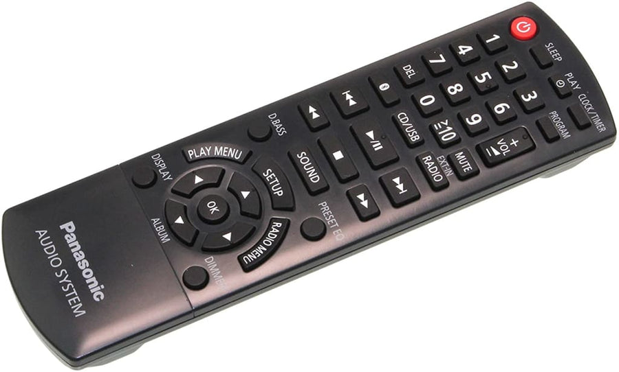 Panasonic-N2QAYB000640 Panasonic Stereo Audio System Remote / Afstandsbediening-tweedehands