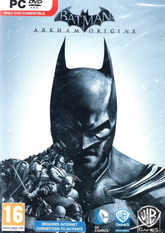 PC Batman Arkham Origins, doos voorkant in seal