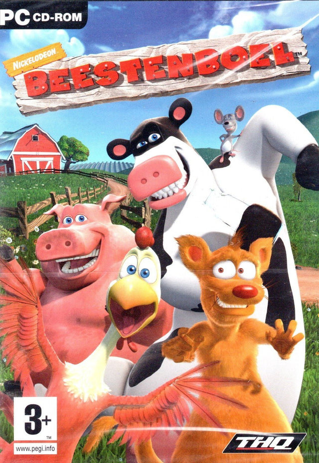 PC Beestenboel, Nickelodeon cd-rom, doos voorkant
