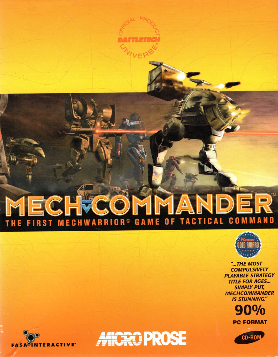 PC-Big Box - Mech Commander Tweedehands