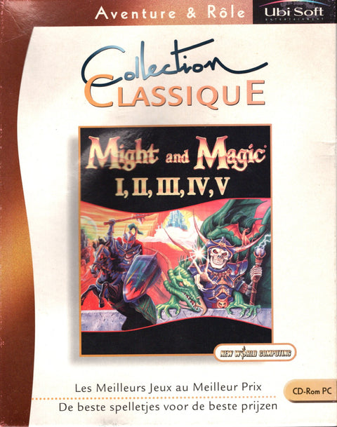 PC-Big Box - Might and Magic I, II, III, IV, V Tweedehands