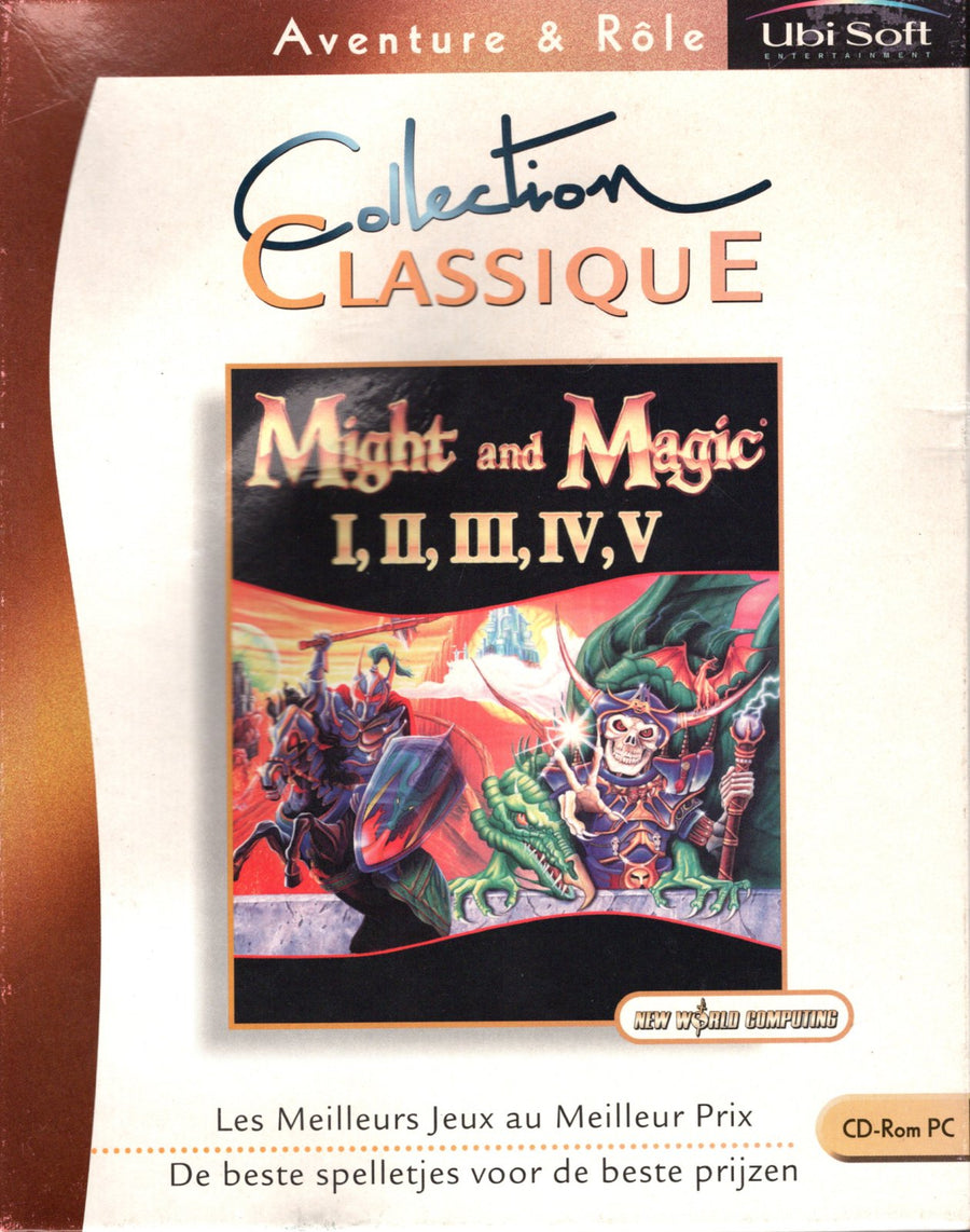PC-Big Box - Might and Magic I, II, III, IV, V Tweedehands