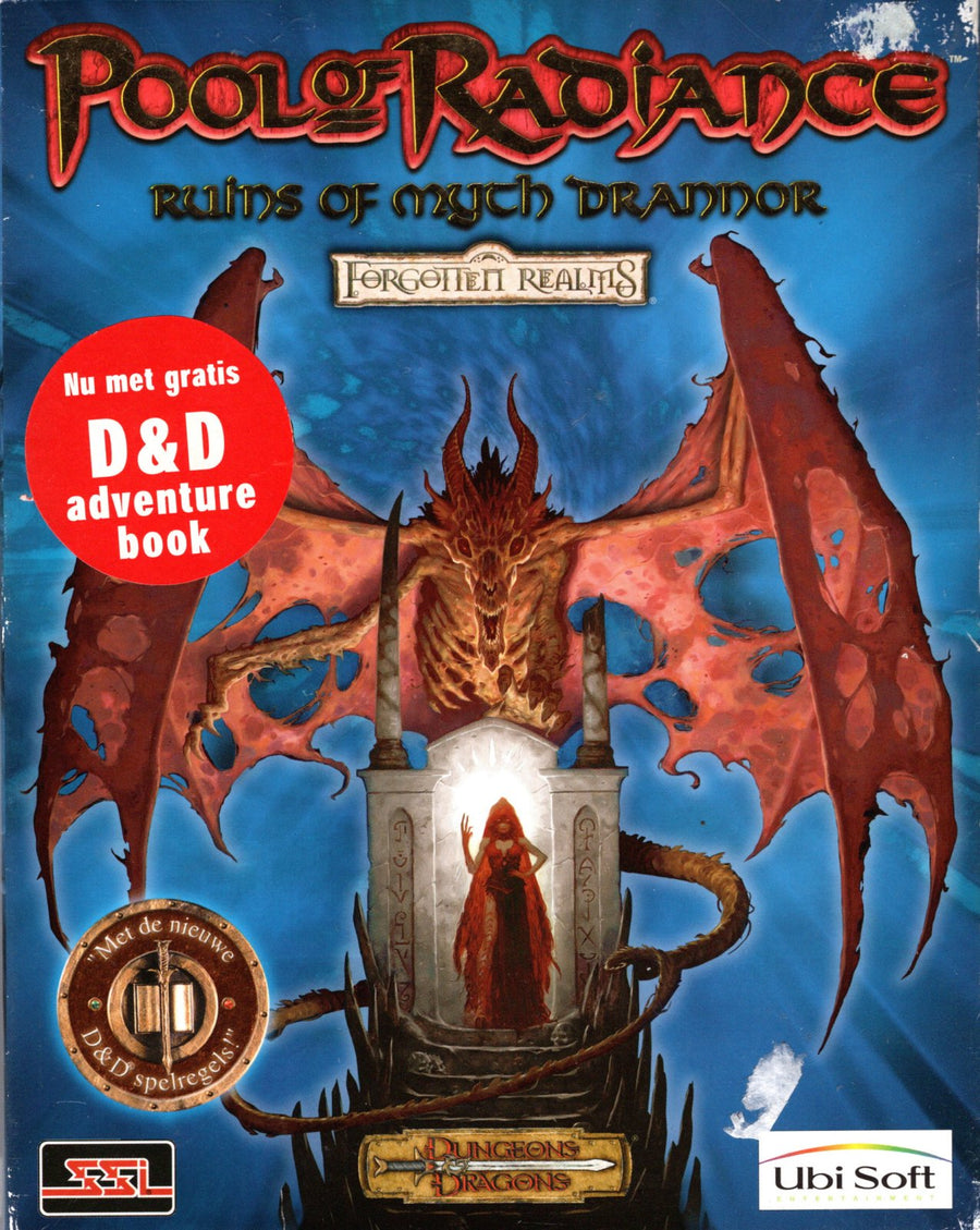 PC-Big Box - Pools of Radiance: Ruins of Myth Drannor Tweedehands
