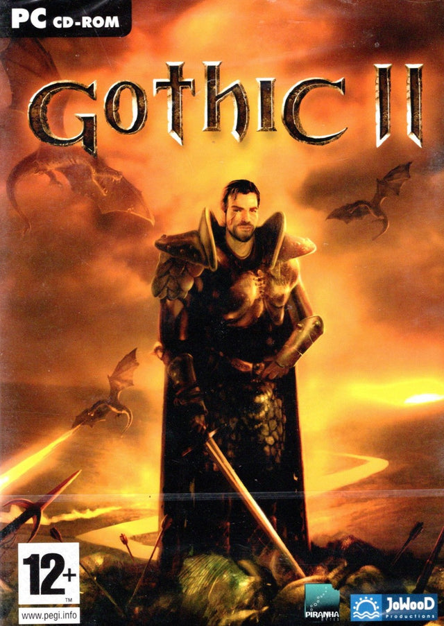 PC Gothic II van JoWooD, doos voorkant in seal