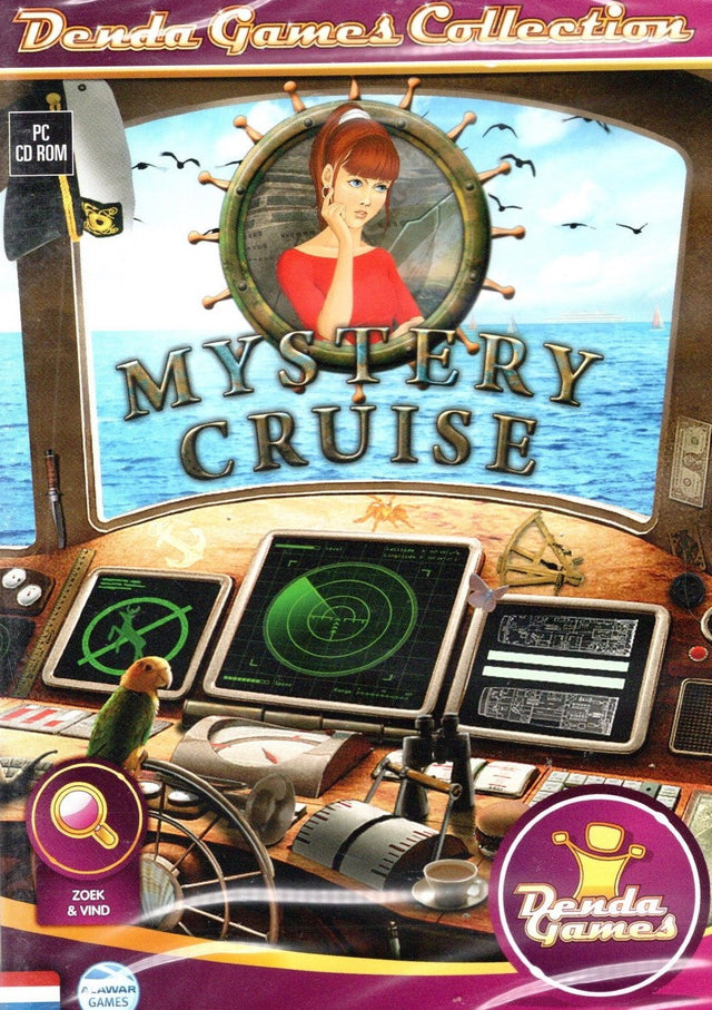 PC Mystery Cruise, zoek-en-vindspel uit de Denda Games Collection, doos voorkant