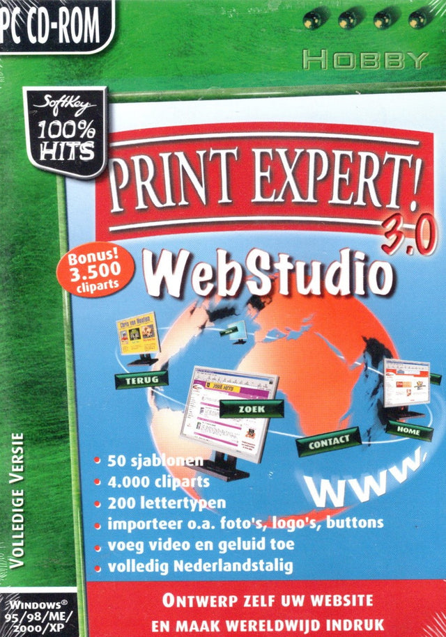PC Print Expert 3.0 WebStudio, doos voorkant