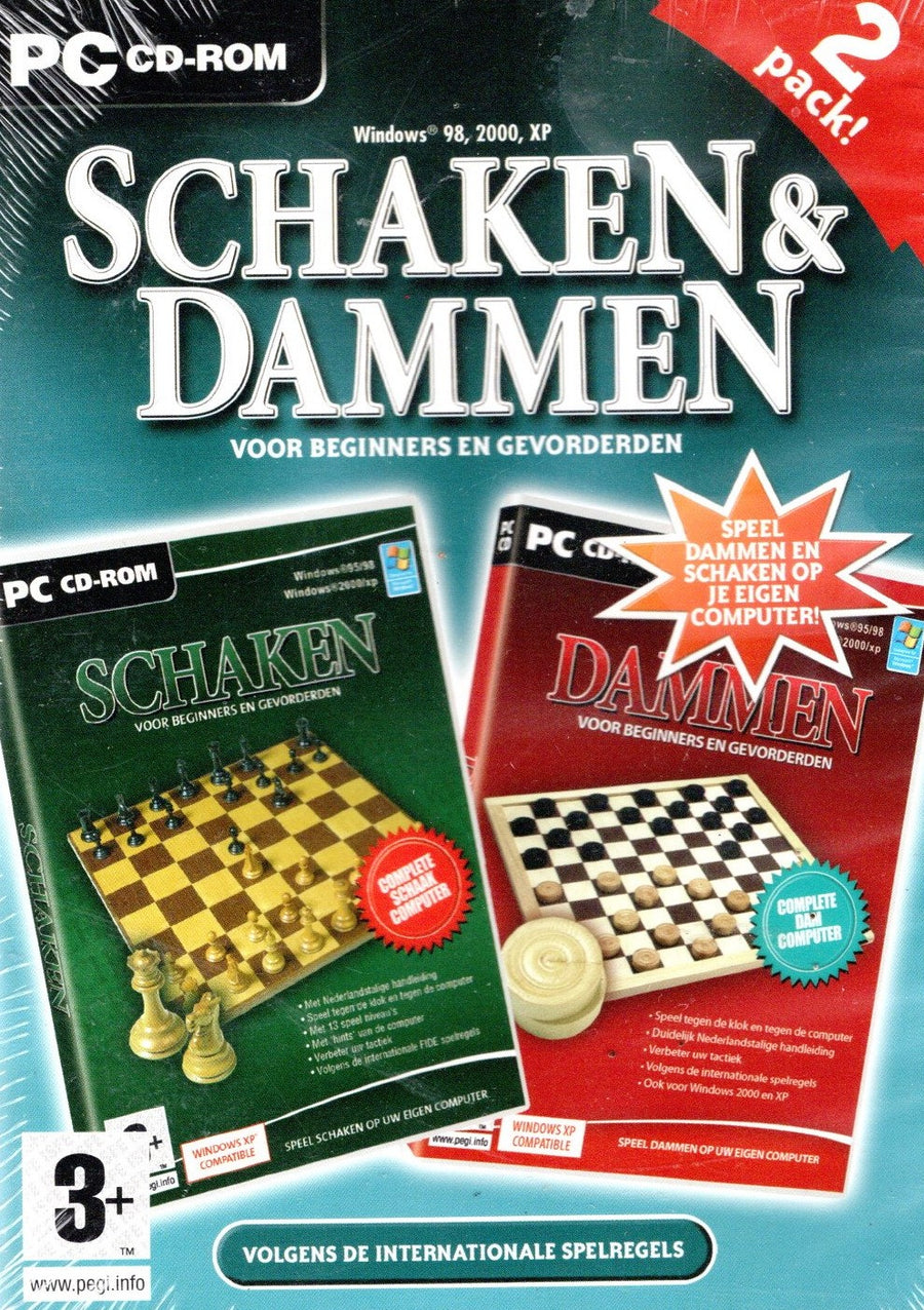 PC-Schaken & Dammen: Voor Beginners en Gevorderden (Geseald)