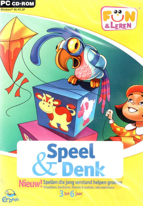 PC-Speel & Denk: Spellen die jong verstand helpen groeien (Geseald)