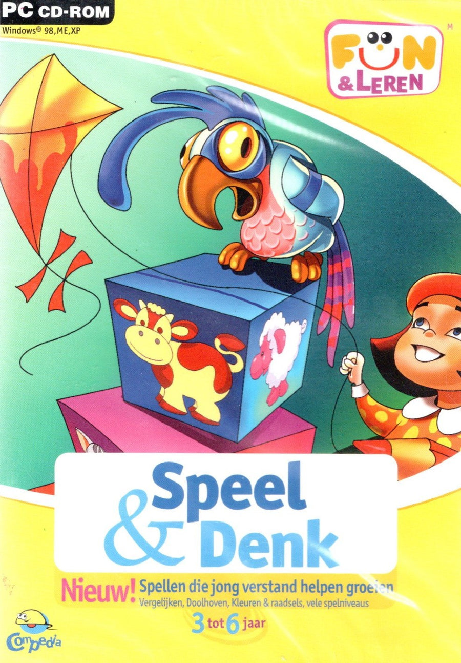 PC-Speel & Denk: Spellen die jong verstand helpen groeien (Geseald)