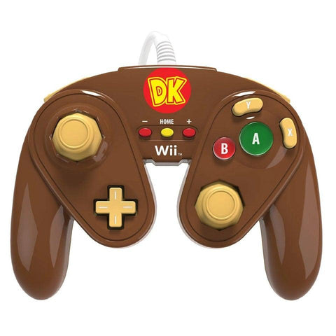 PDP-Fight Pad Bedraad voor Wii U - Donkey Kong Tweedehands