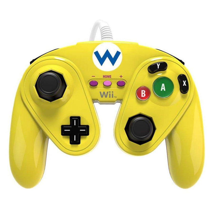 PDP-Fight Pad Bedraad voor Wii U - Wario Tweedehands
