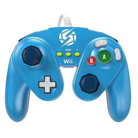 PDP-Fight Pad Bedraad voor Wii U - Zero Suit Samus Tweedehands