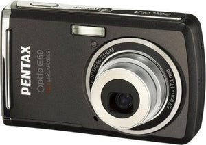 Optio E60 Digitale Compact Camera - Zwart