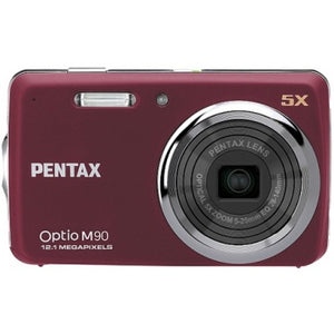 Optio M90 Digitale Compact Camera - Rood