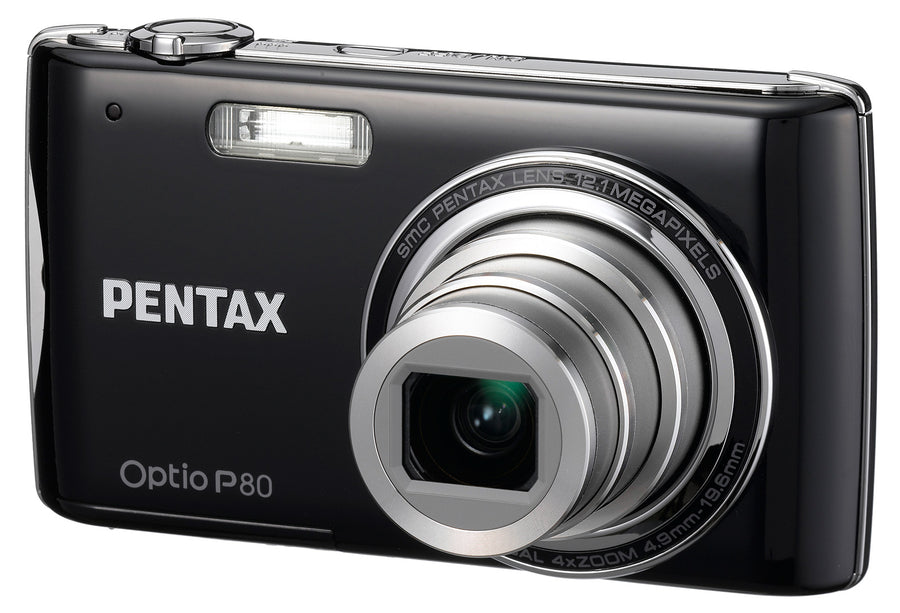 Pentax-Optio P80 Digitale Compact Camera - Zwart (In doos) Tweedehands