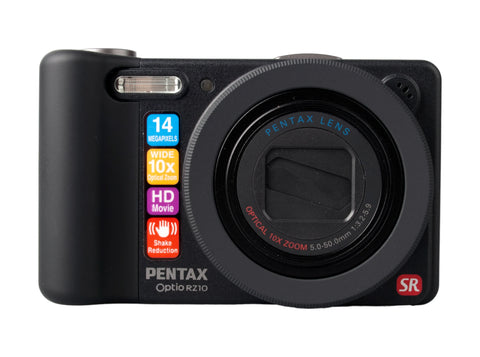 Pentax-Optio RZ10 Digitale Compact Camera - Zwart Tweedehands