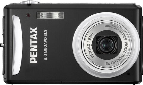 Pentax-Optio V20 Digitale Compact Camera - Zwart (In doos) Tweedehands