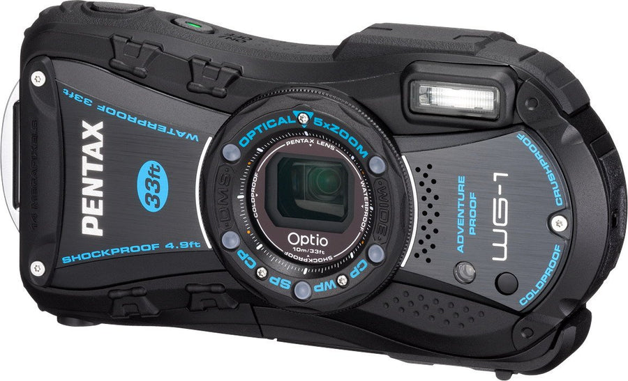 Pentax-Optio WG-1 Waterdichte Digitale Compact Camera - Zwart Tweedehands