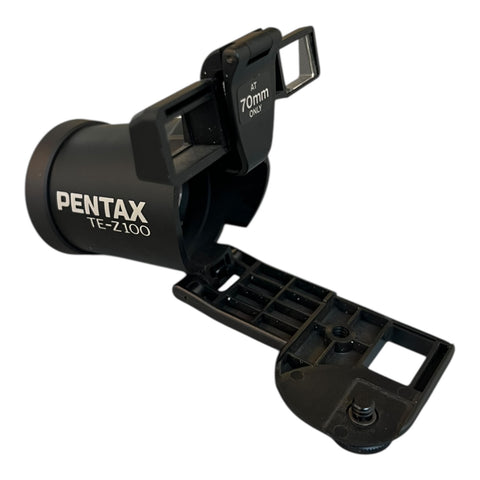 Pentax Tele Converter TE-Z 100 voor Pentax Zoom 70, opklapbare opzetconverter met klembeugel, tweedehands