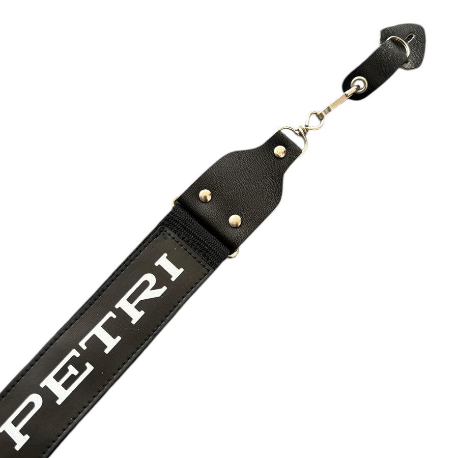 Petri-Camera Neck Strap - Vintage - Zwart (Nieuw)
