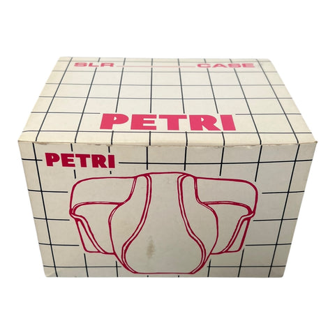 Petri-Case voor SLR Camera's van Leer (Nieuw)