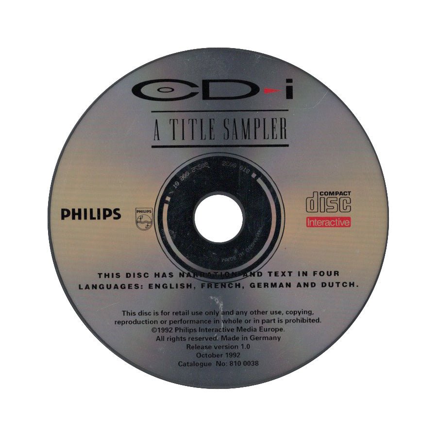 Philips CD-i / CDi-A Title Sampler Tweedehands