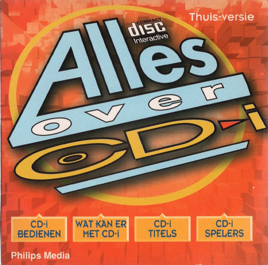 Philips CD-i / CDi-Alles over CD-I (Orange) Tweedehands