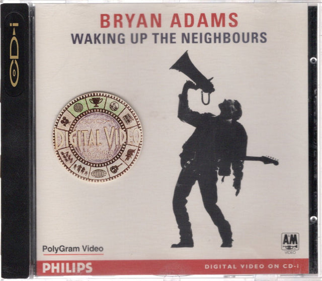 Philips CD-i Bryan Adams Waking Up The Neighbours, doos voorkant, tweedehands