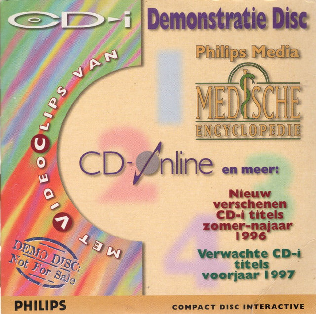 Philips CD-i Demo Disc Fall 1996 / Spring 1997, doos voorkant, tweedehands
