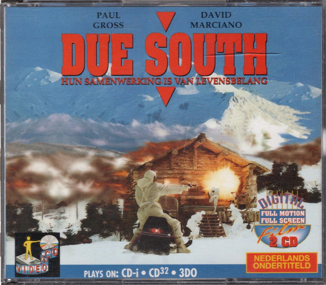 Philips CD-i Due South, doos voorkant, tweedehands