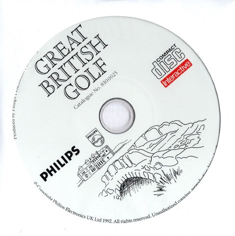 Philips CD-i / CDi-Great British Golf Tweedehands