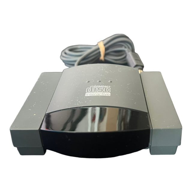 Philips CD-i infrarood-adapter 22ER9057, grijs met zwart, voorkant, tweedehands