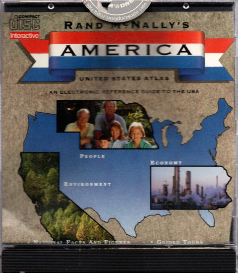 Philips CD-i / CDi-Rand McNally's America Tweedehands