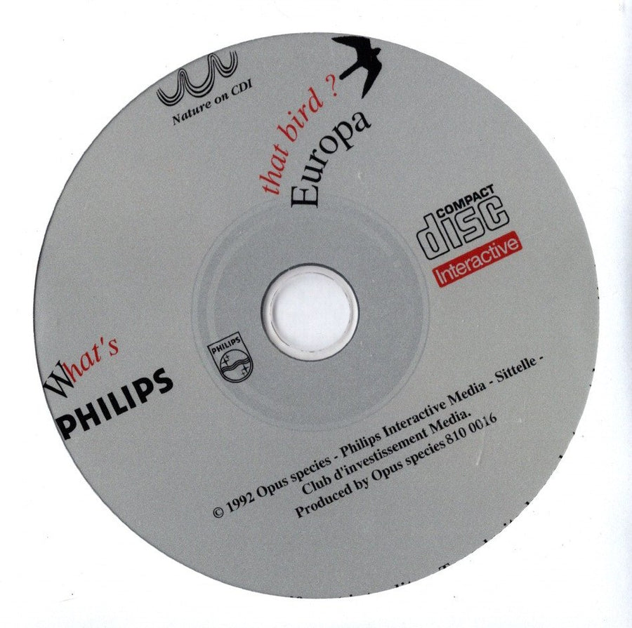 Philips CD-i / CDi-What's That Bird? Tweedehands