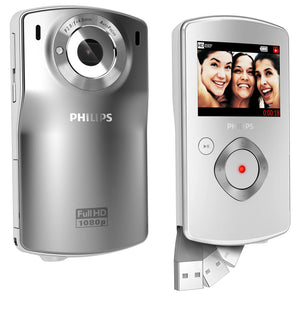 ESee Pocket Videocamera - Zilver (In doos)