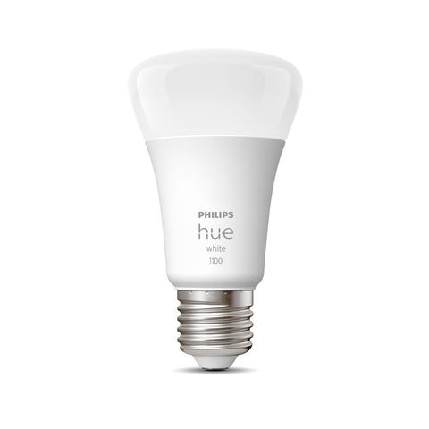 Philips Hue White E27 slimme lamp, wit, voorkant