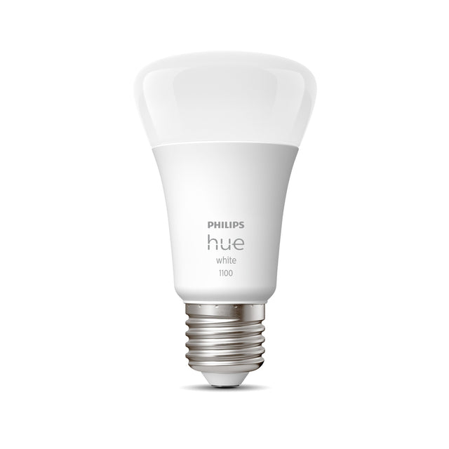 Philips Hue White E27 slimme lamp, wit, voorkant